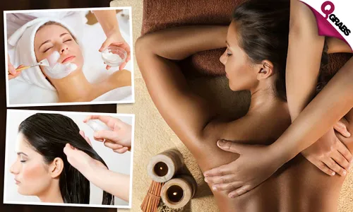 Pampering Packages: Massage, Hair Treatment & Facial!